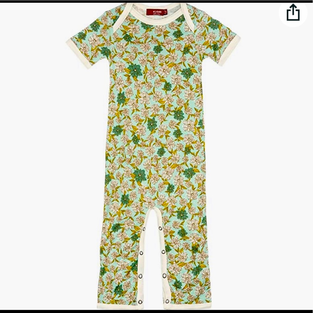 Onesie - Blue Floral